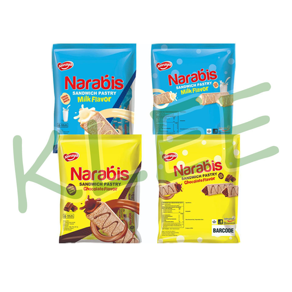 

[BAG] Naraya Narabis Sandwich Pastry Chocolate Milk - Narabis Sandwich Pastry 240g