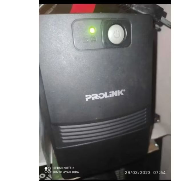 Ups prolink second normal tanpa baterai