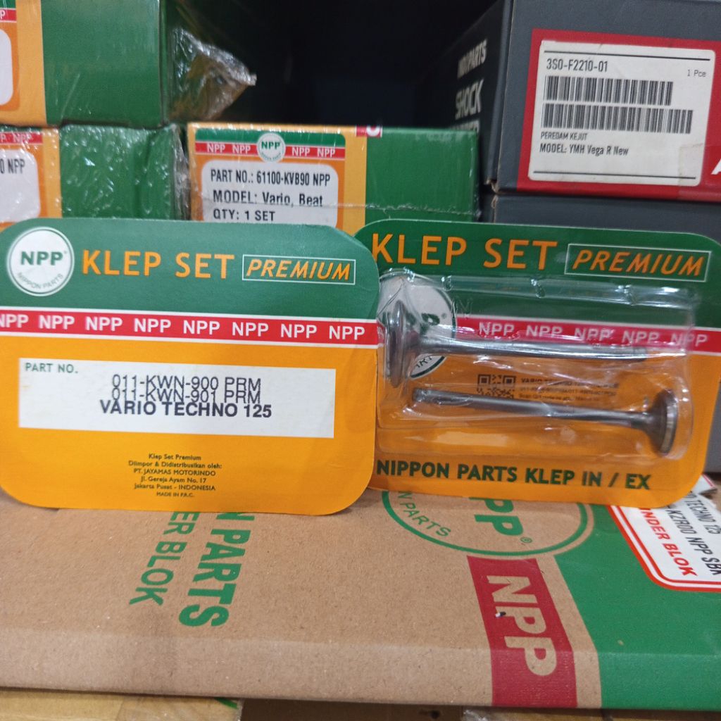 KLEP SET PAYUNG KLEP NPP VARIO TECHNO 125 VARIO 125 LED OLD NEW