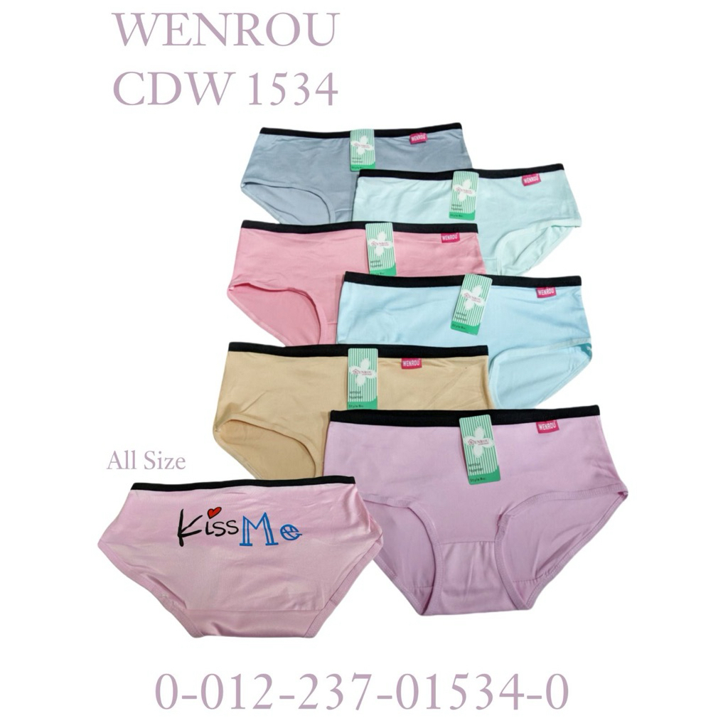 Celana dalam cewek WENROU cd wanita size Free SETENGAH LUSIN/ LUSINAN