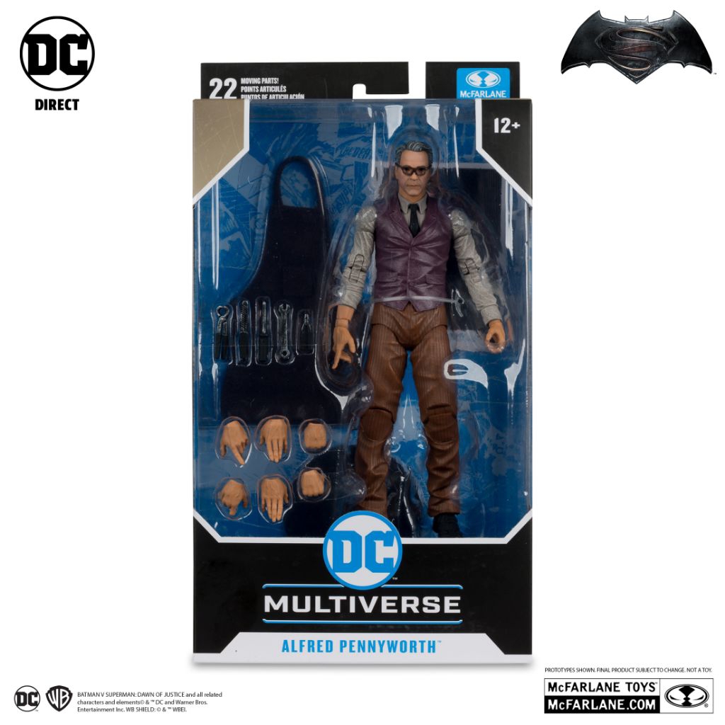 Mcfarlane Toys DC Multiverse Alfred Pennyworth Batman V Superman BVS