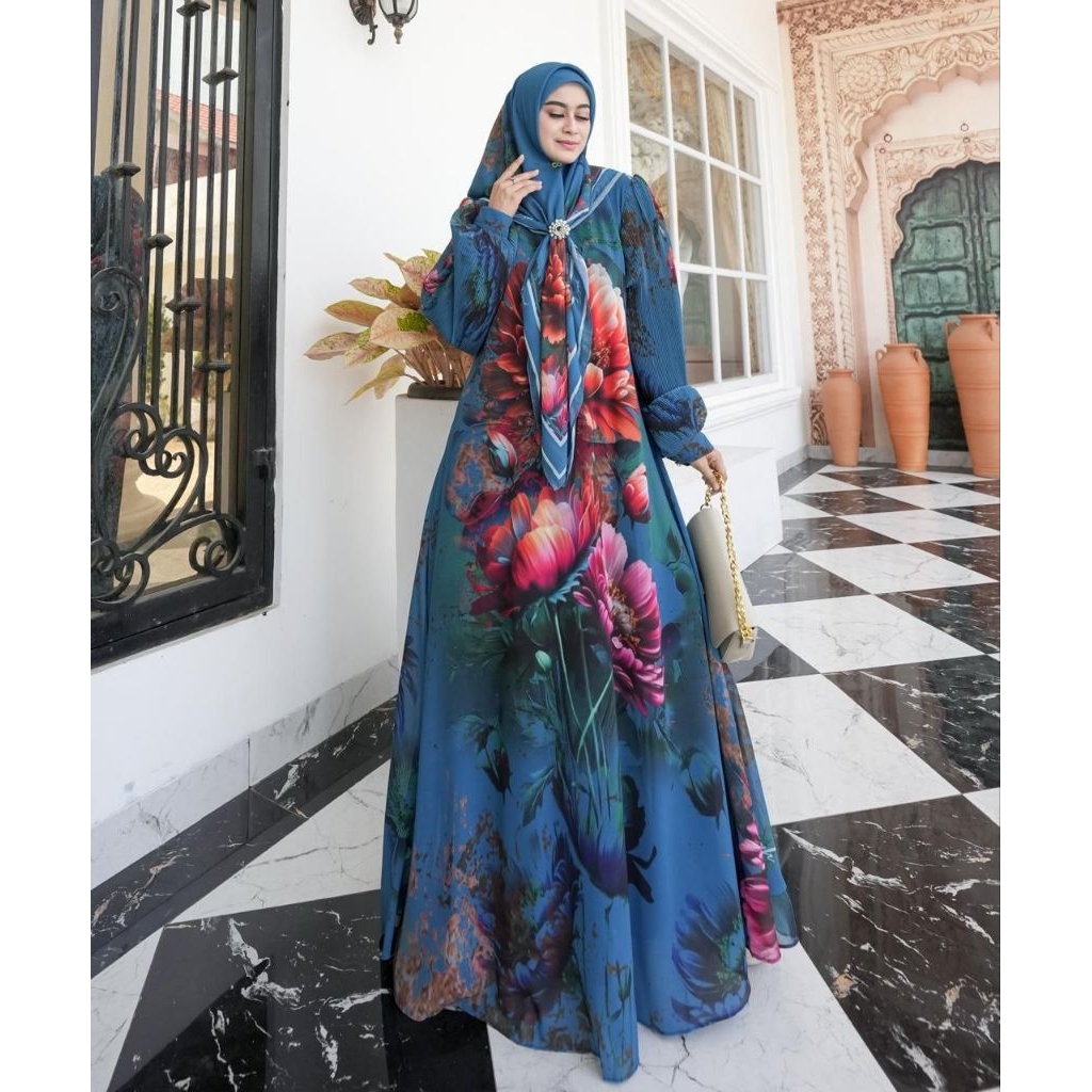 GAMIS SYARI / PRINTING SERIES PART 14 BY DIJAH