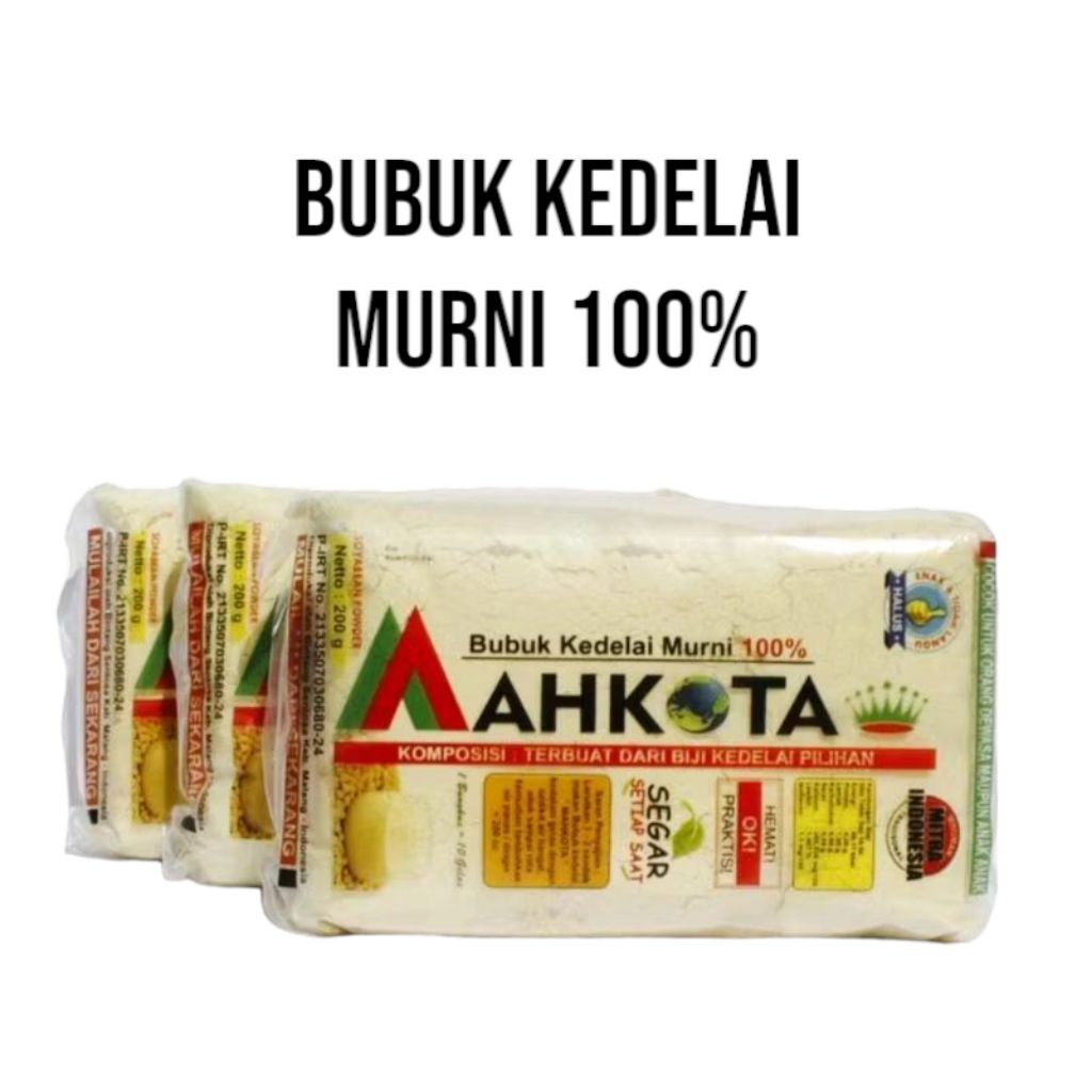 

SUSU KEDELAI - SOYA MILK - Protein Bubuk Kedelai Murni - Diet