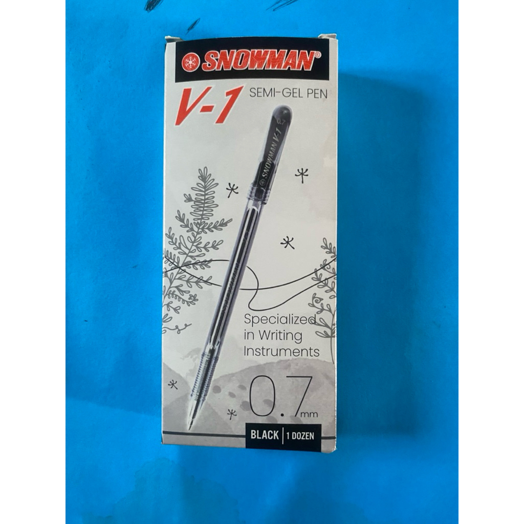 

ballpoint snowman v1 (isi 12pcs)