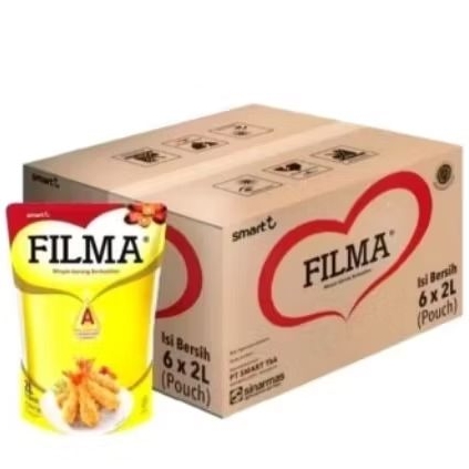 

Minyak Goreng Filma 2L 1dus isi 6pcs