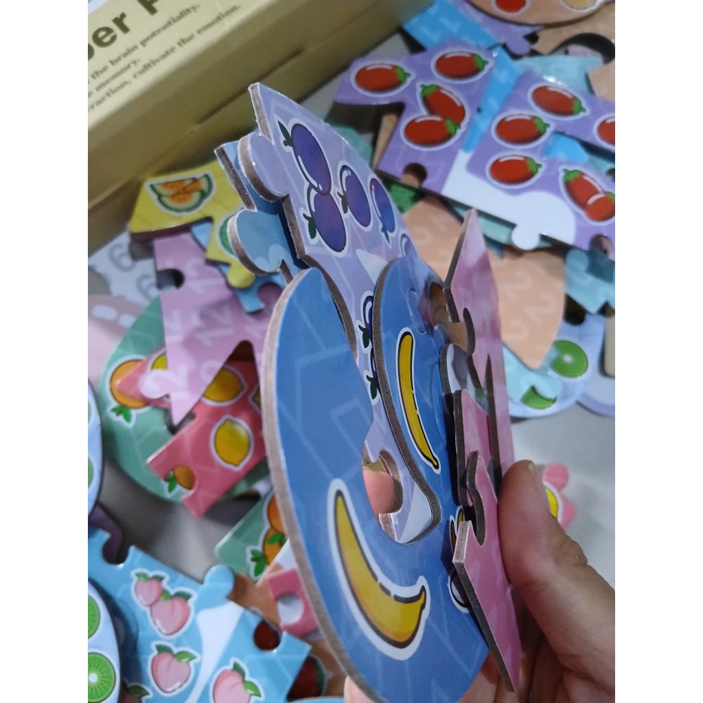 PRELOVED MAINAN EDUKASI PUZZLE