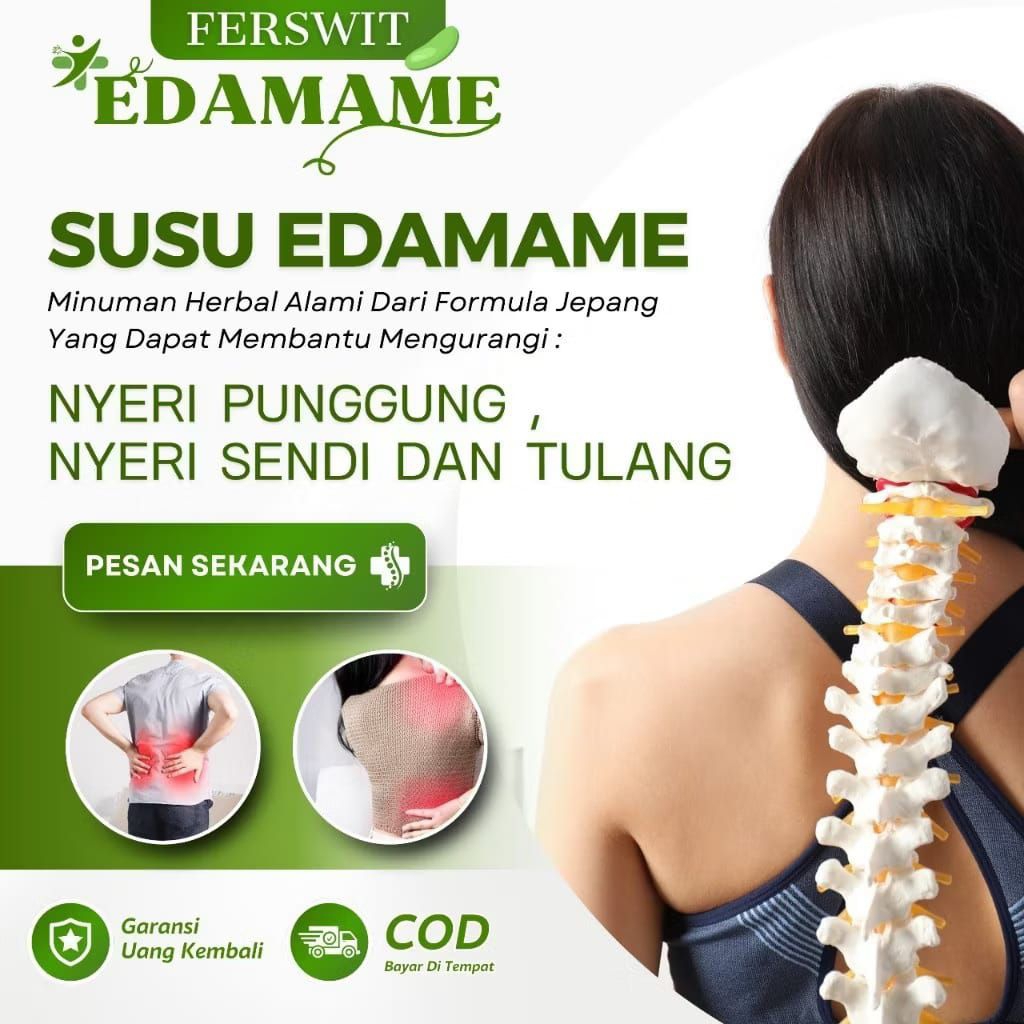 

Ferswit Susu Edamame Jepang - Untuk Asam Lambung, Gerd Dan Pencernaan