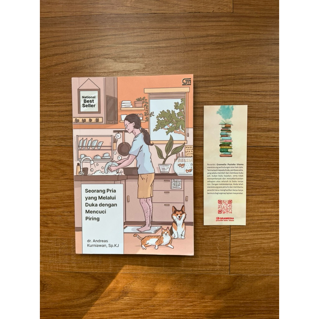 Buku Preloved Seorang Pria yang Melalui Duka dengan Mencuci Piring