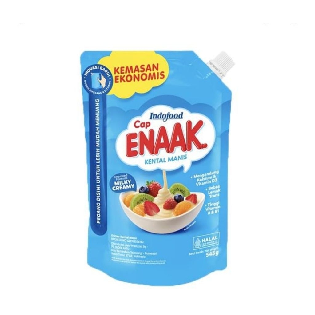 

Cap Enak Krimer Kental manis putih Poch 545g//susu kental manis putih poch