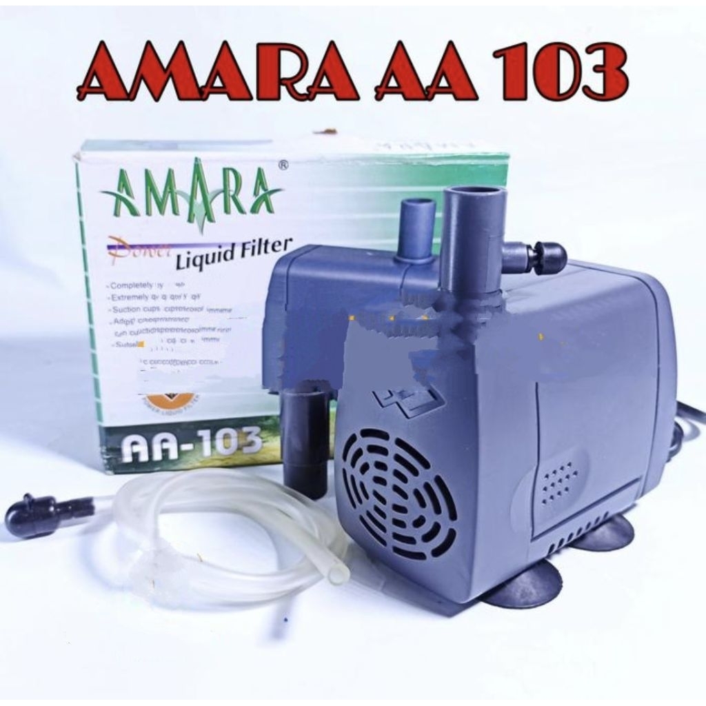 POMPA AIR AMARA AA-103/MESIN KOLAM HIDROPONIK AA-103/POMPA CELUP AMARA