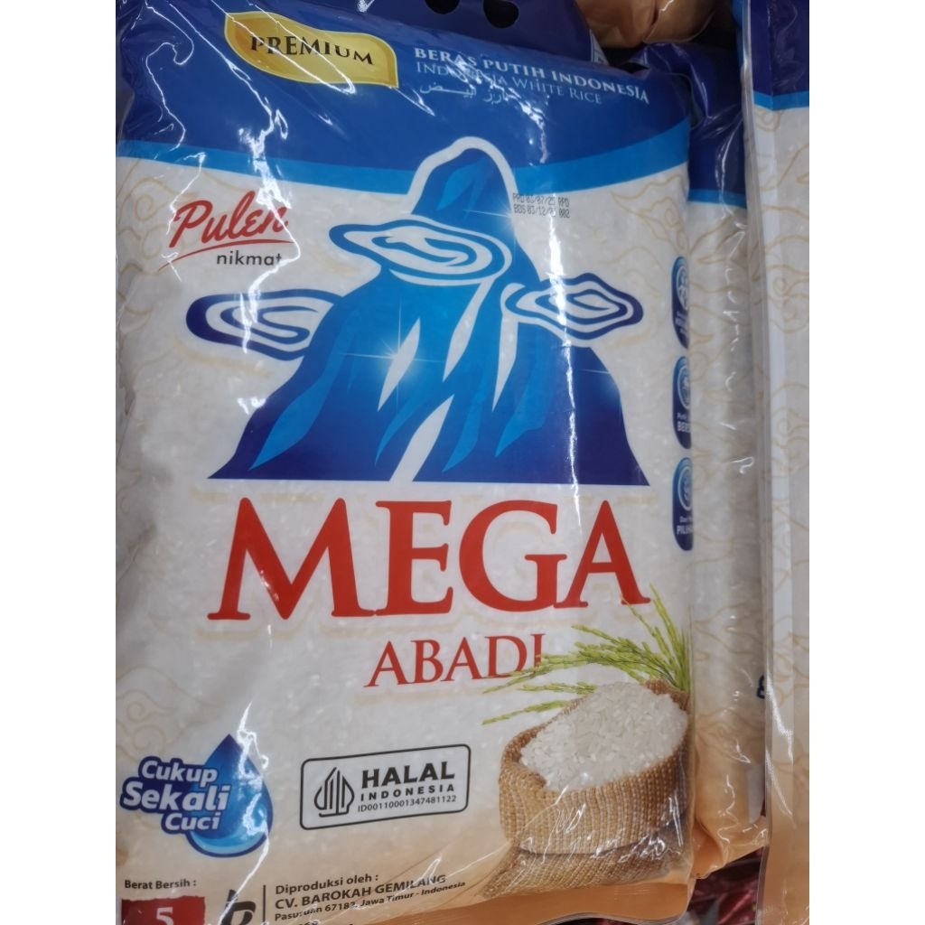 

BERAS MEGA PREMIUM 5KG