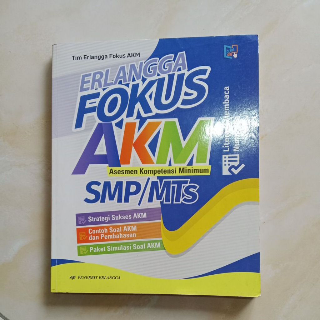 ERLANGGA FOKUS AKM SMP/MTS.