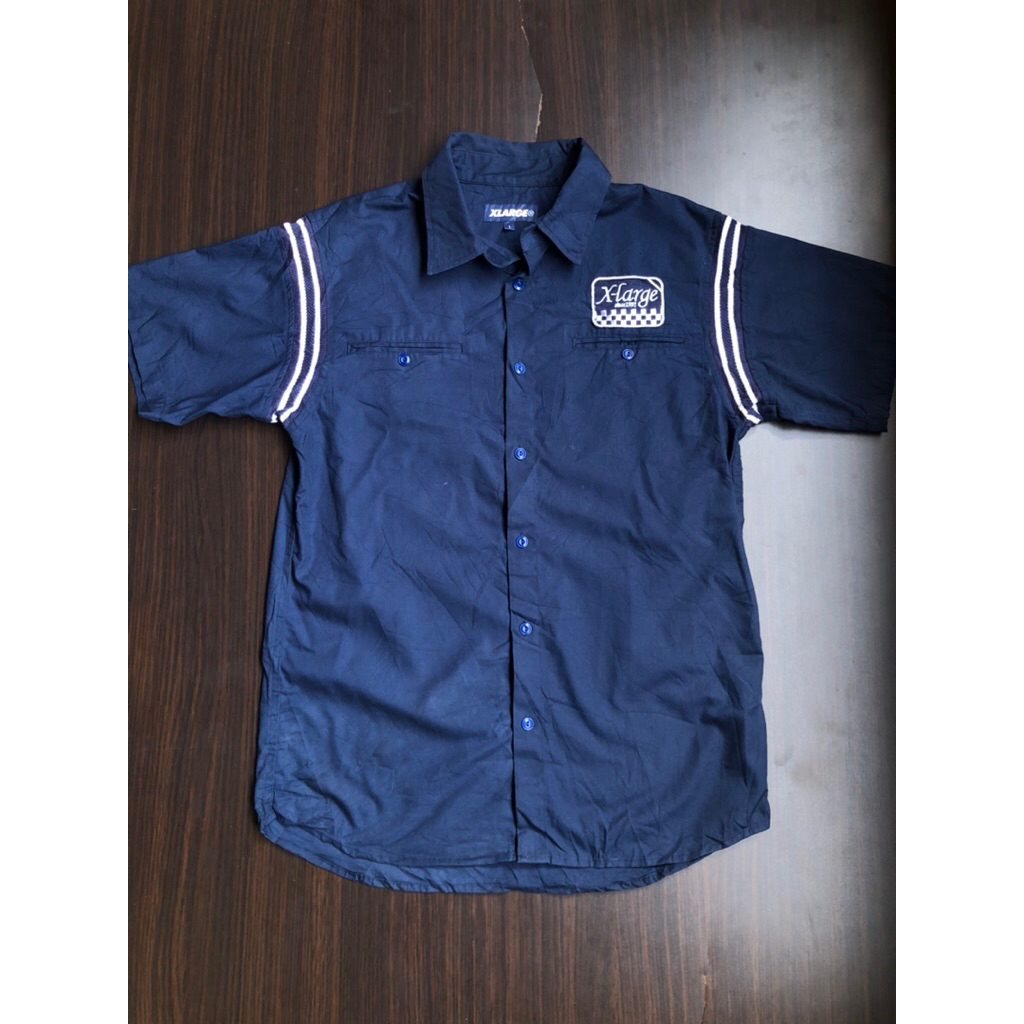 Kemeja open collar xlarge