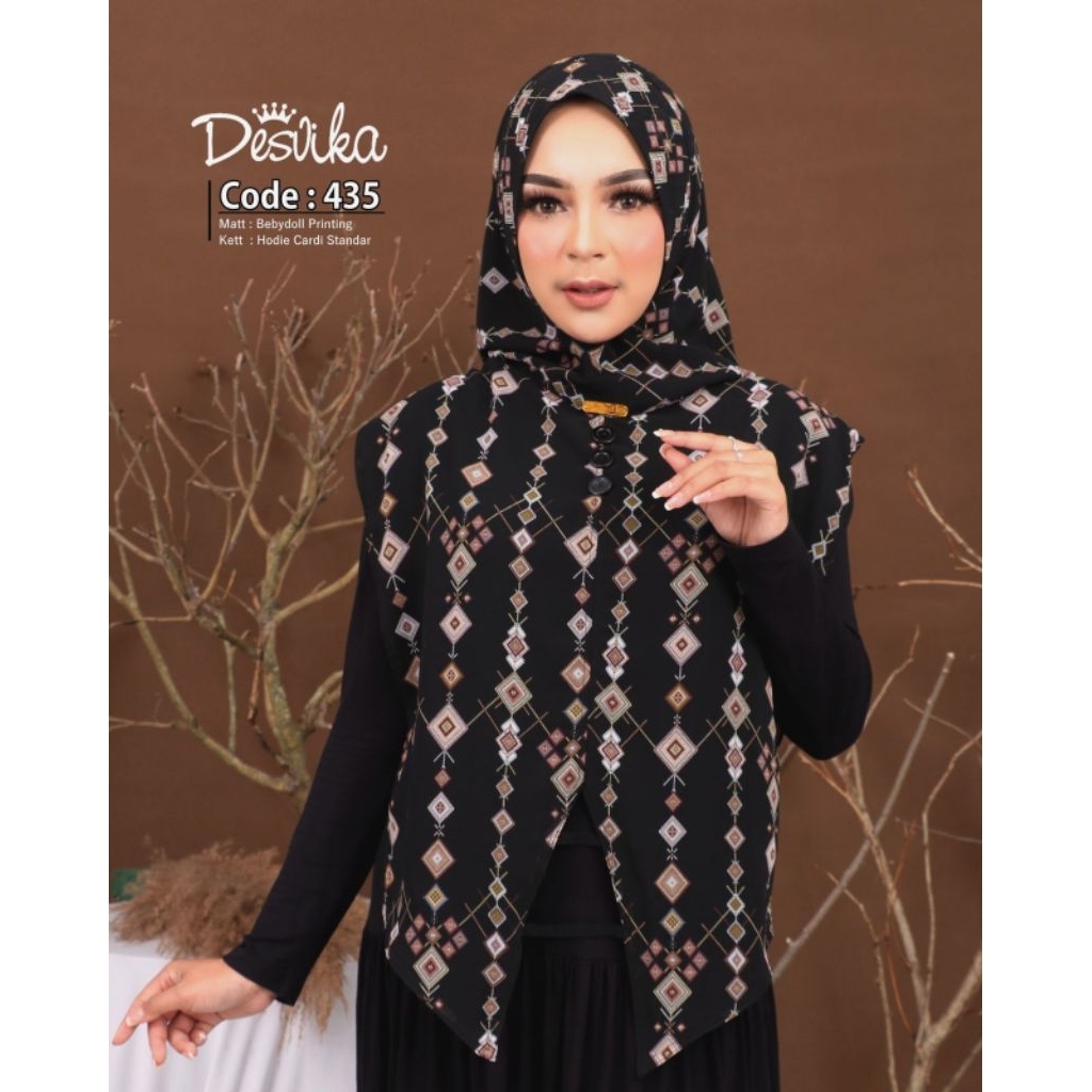 DC DESVIKA 435//HIJAB MOTIF PRINTING