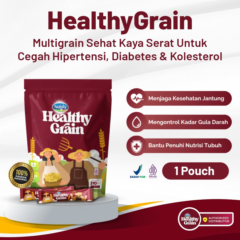 

Healthy Multigrain Sehat for Hypertension Diabetes Cholesterol and Heart Health 1 Pouch
