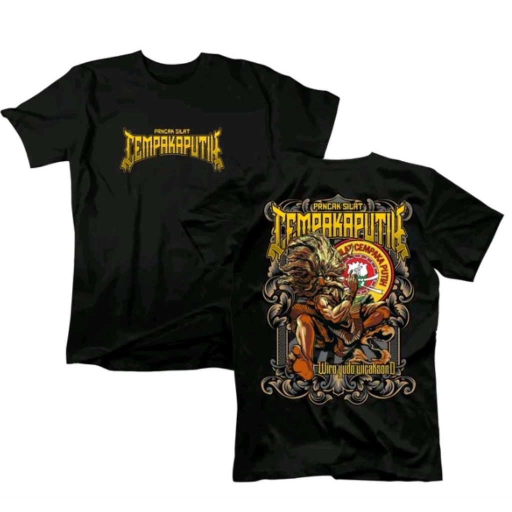 KAOS PUNCAK SILAT CEMPAKA PUTIH - Bumi  Yuda Wicaksono - Baju Pria Wanita Bahan Adem& Nyaman