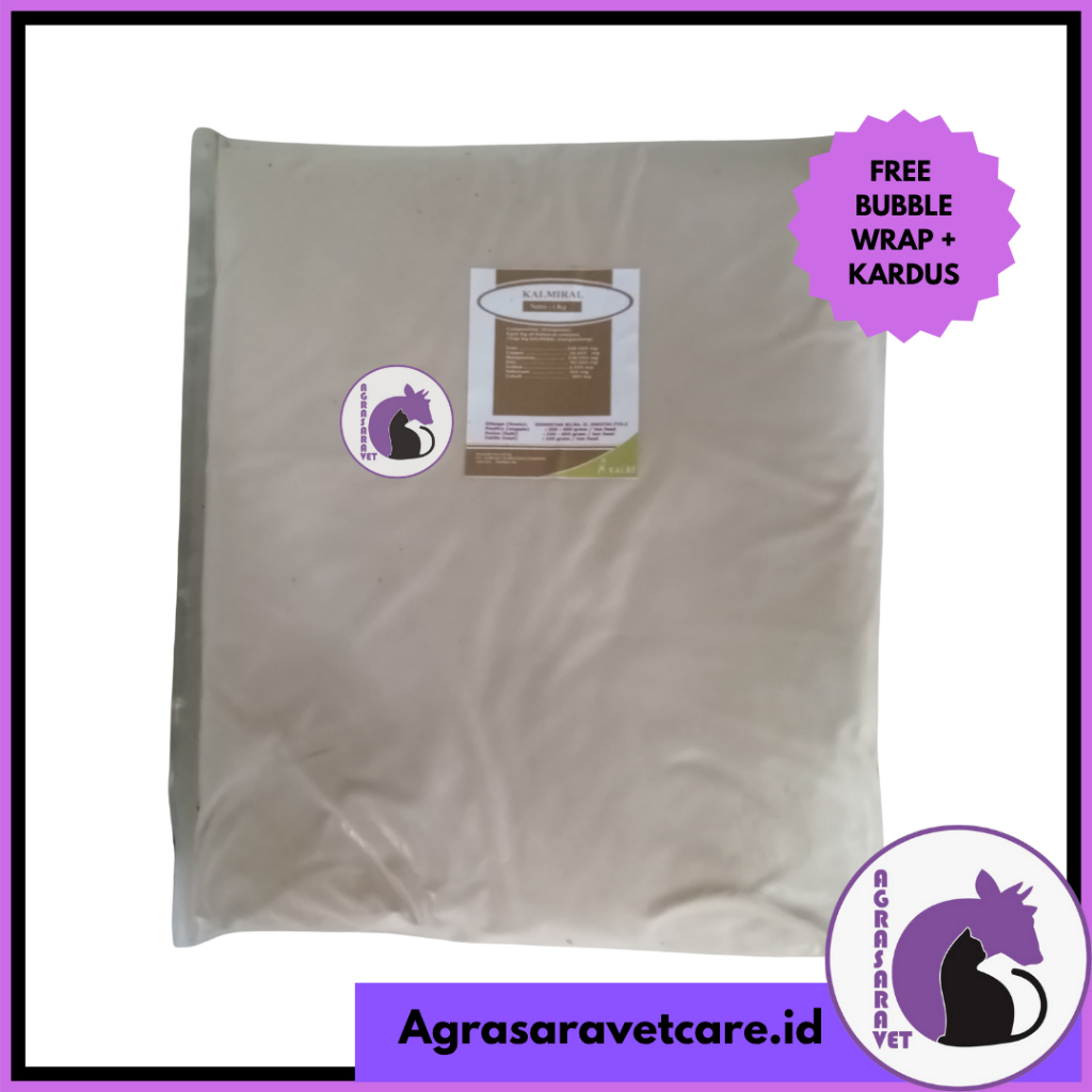 KALMIRAL 1 kg (mineral hitam ) kalbe- MINERAL HITAM TERNAK