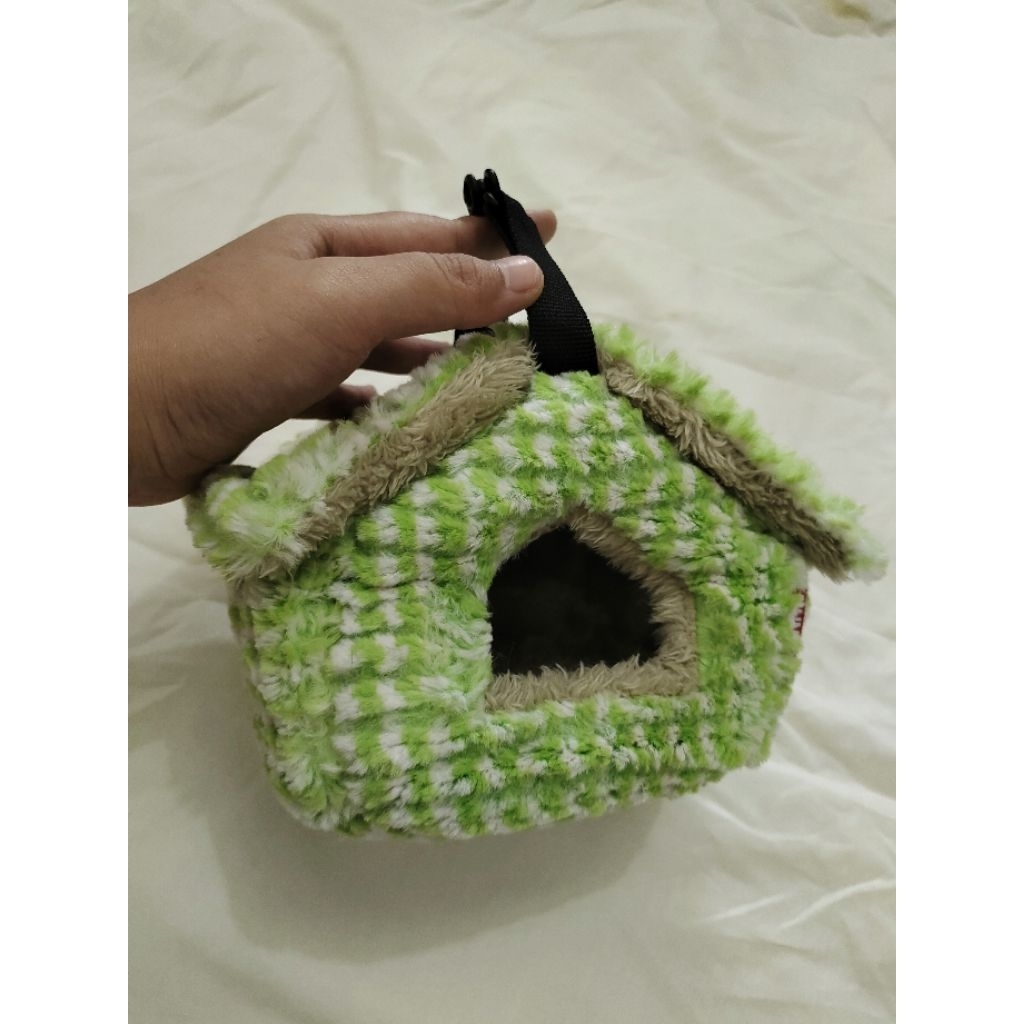 Sleeping pouch sugar glider hamster landak mini kandang