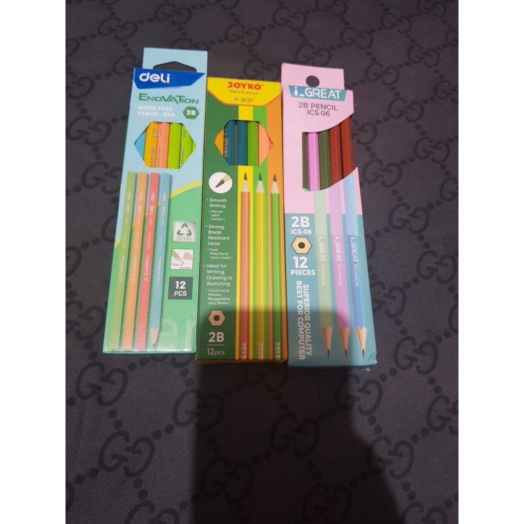 

paket pensil lusinan new ex kado