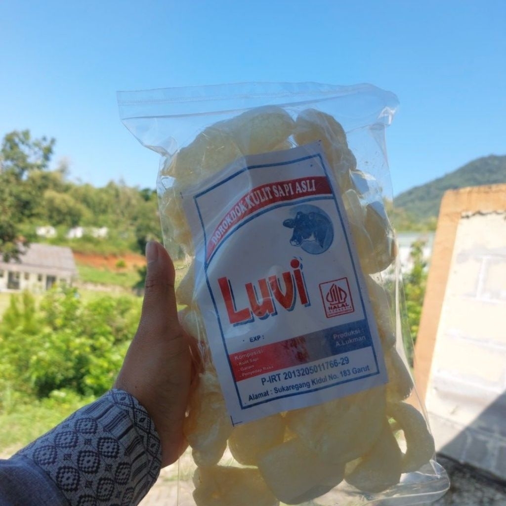 

Dorokdok kerupuk kulit asli kulit sapi