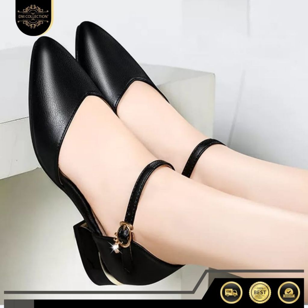 Heels Terbaru 2026 Sendal High Hels Kantoran Hils Wanita 2026 Murah Hells Ibu Ibu Heels Hails Kondan