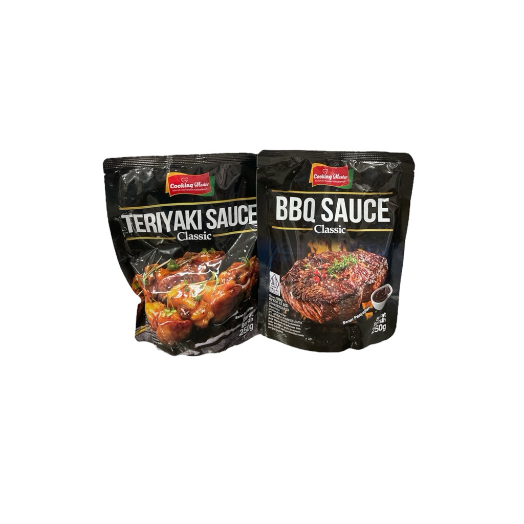 

COOKING MASTER SAUCE TERIYAKI & BBQ 250 GR