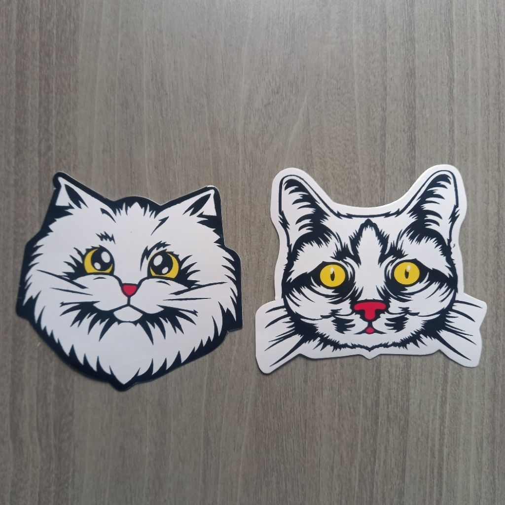 

STIKER KUCING VINYL UKURAN KECIL