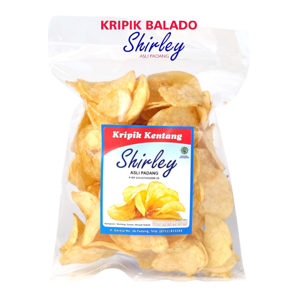 

Kripik Kentang Original Shirley (Tanpa Cabe)