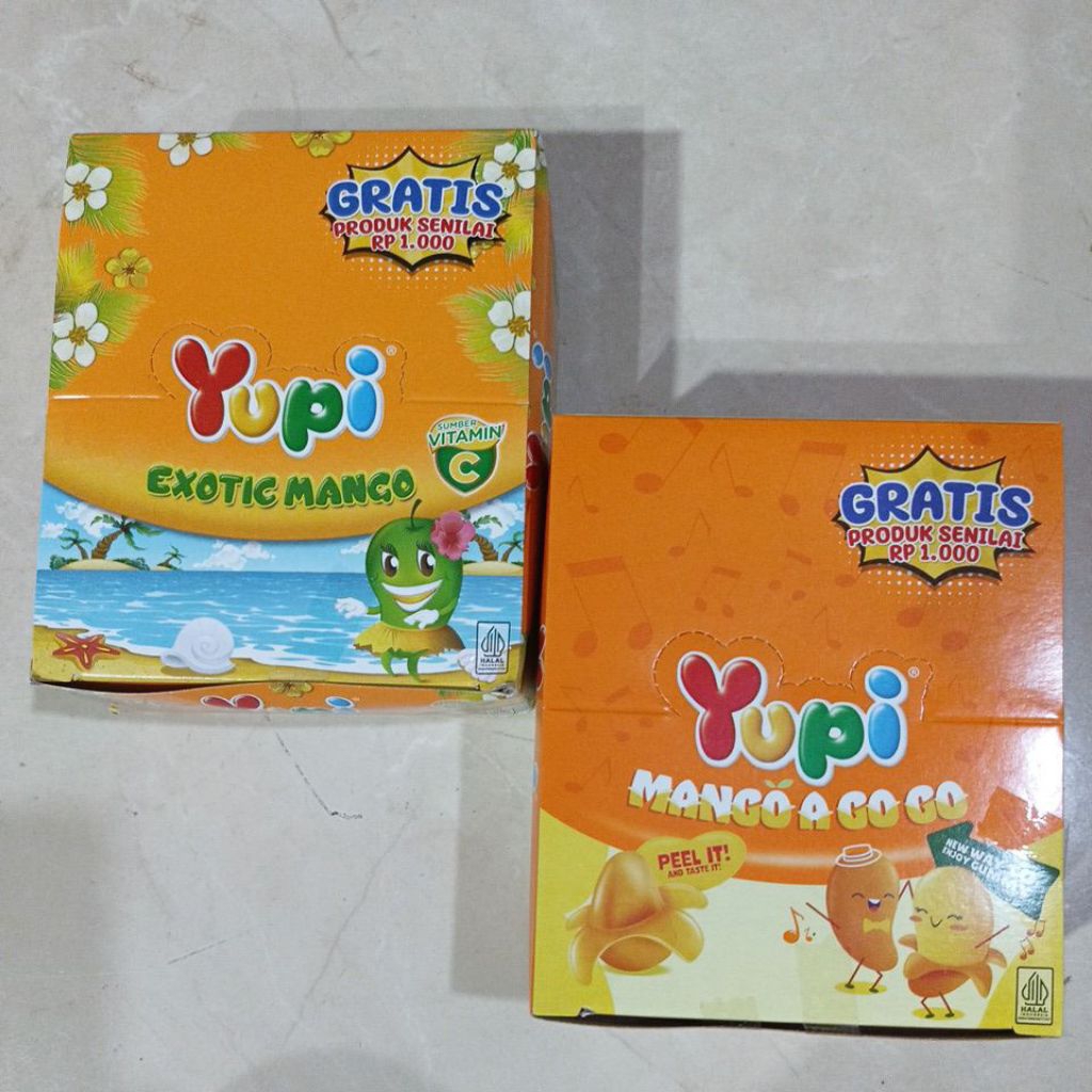 

YUPI EXOTIC MANGO ISI 24PCS
