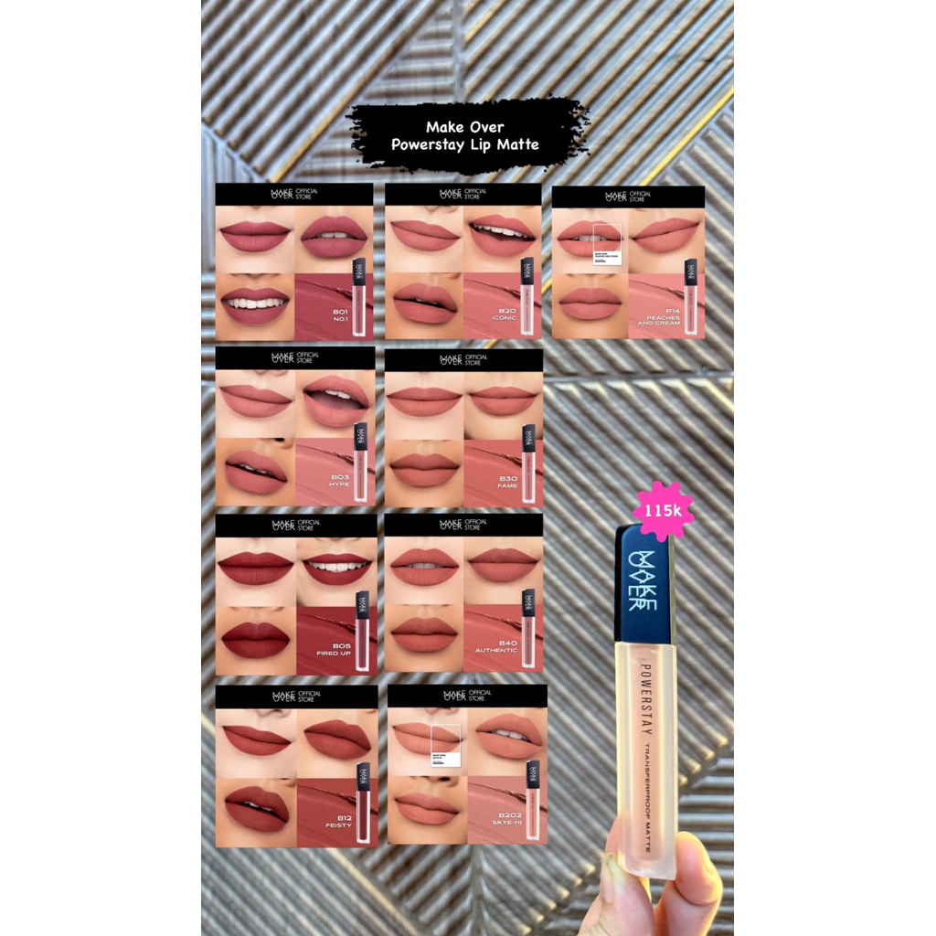 Make Over Powerstay Matte Lip Cream