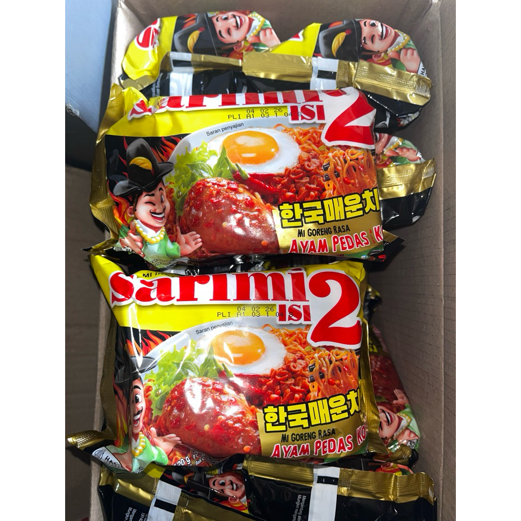 

Sarimi Isi 2 Rasa Ayam Pedas Korea