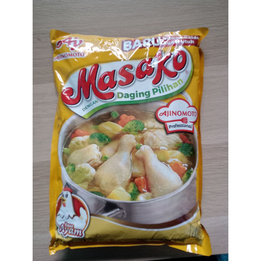 

Masako Rasa Daging Ayam Kemasan 1 Kg