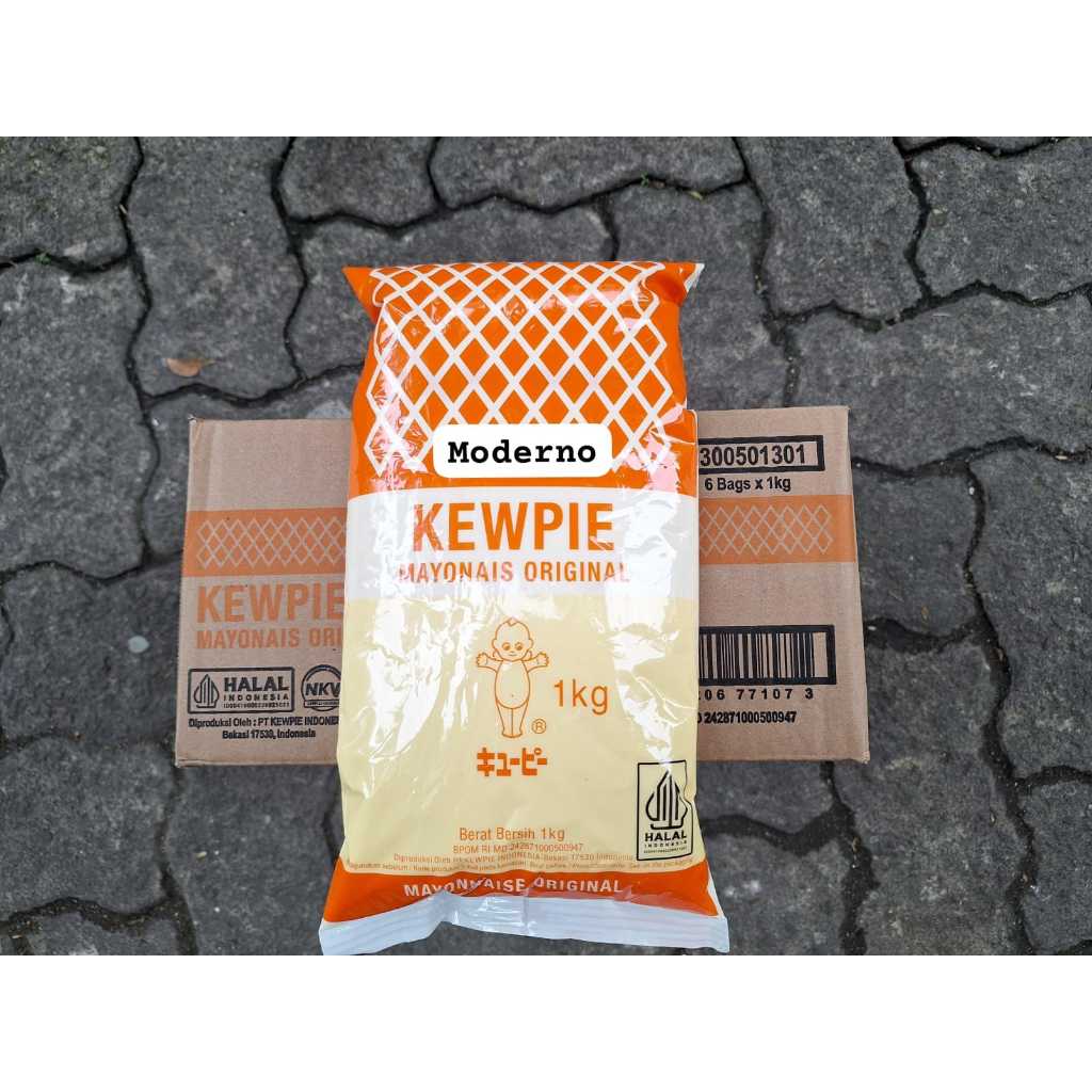 

Kewpie mayonaise original 1 kg perkarton isi 6