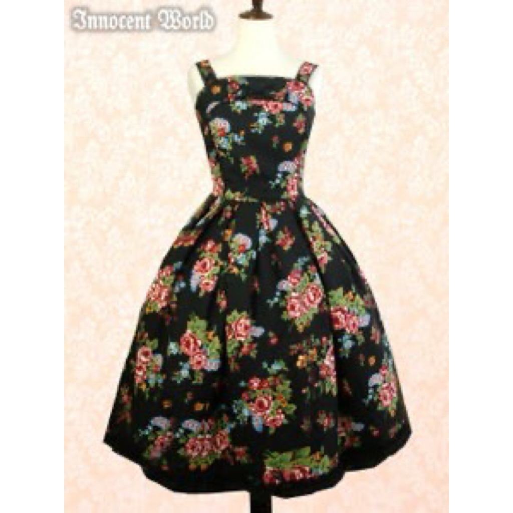 Innocent World Lolita Pleated Ribbon JSK Vintage Oldschool Not Angelic Pretty Baby the stars shine b