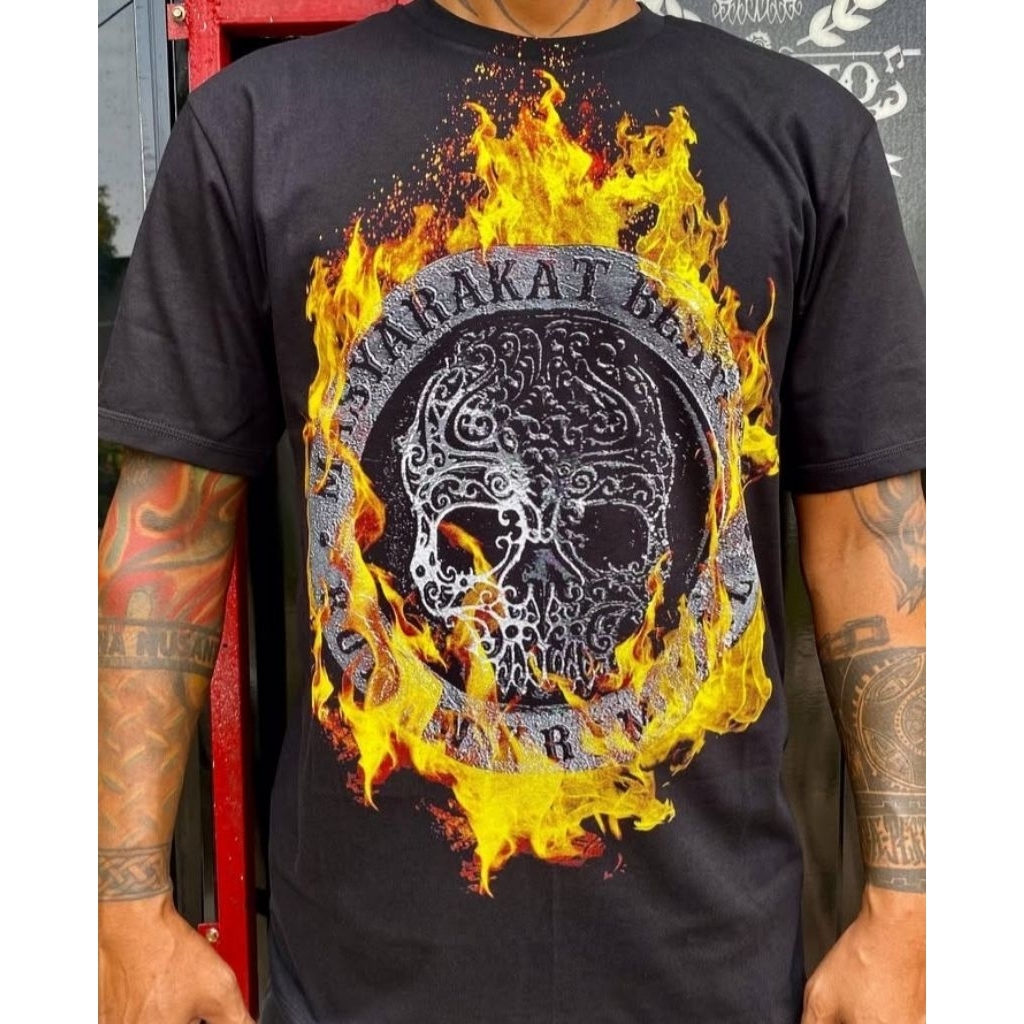 T-shirt Pin Api/original/masberto kingdom/lapak #rizqi_street_merchandise