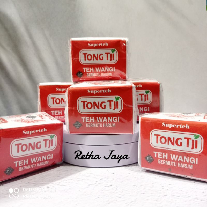 

[oddsolshop] pekanbaru/Tong Tji Superteh 40GR Super Teh Wangi Kemasan Merah Putih