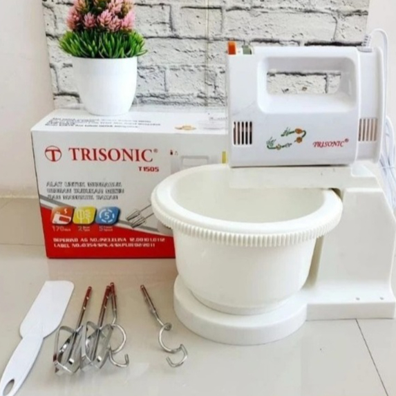 Mixer Com Holmes 1505 Trisonic/Stand Mixer Mangkok Trisonic T 1505