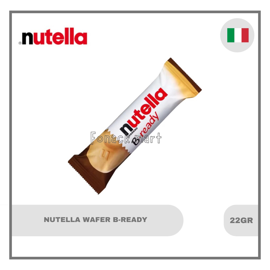 

Nutella B-Ready Chocolate Wafer Coklat