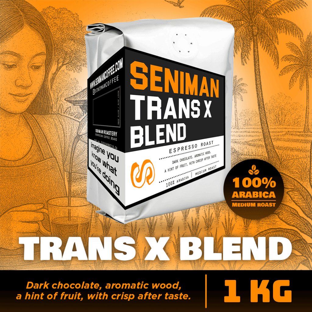 

1 Kg Seniman Coffee / Indonesian Coffee Beans Trans-X Brew Blend