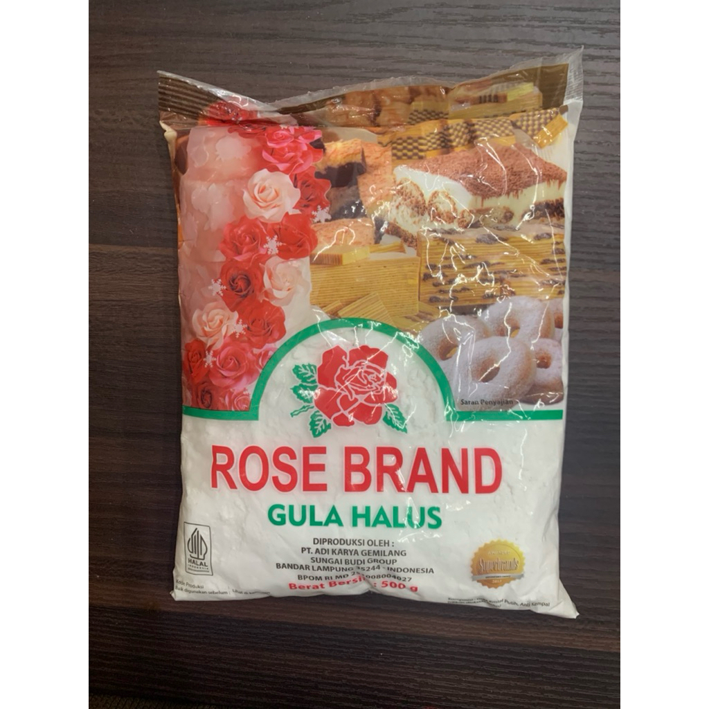 

Gula Halus Rose Brand 500gr