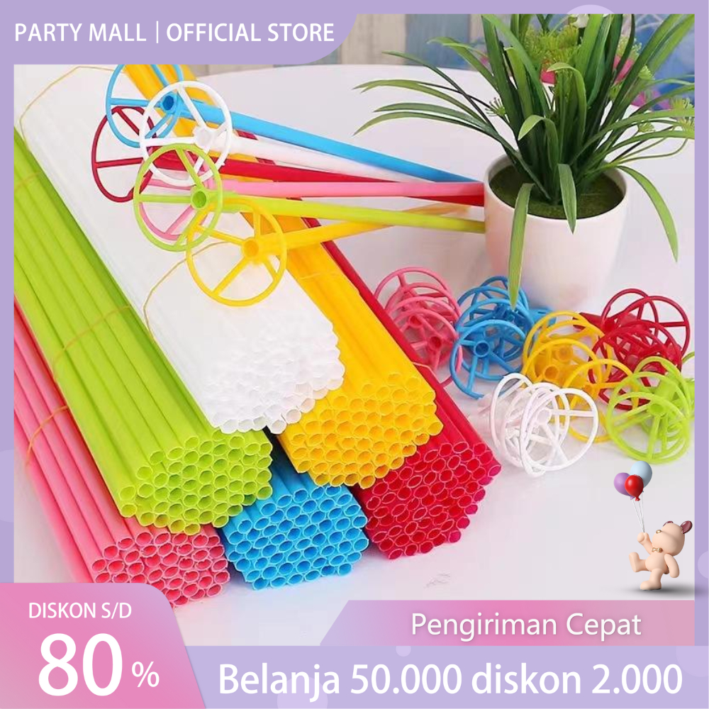 Stik Balon Gede / Stik Balon Karet / Stik Balon Souvenir