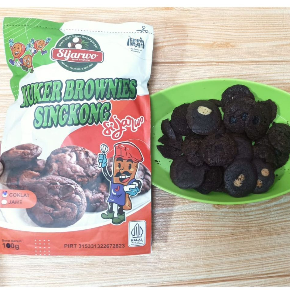 

Sijarwo Brownies Singkong Premium Manis Enak, Bergizi Lezat Sehat