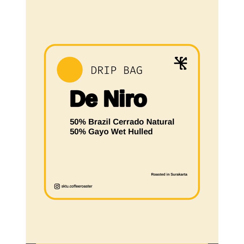 

Drip Bag - De Niro Espresso Blend