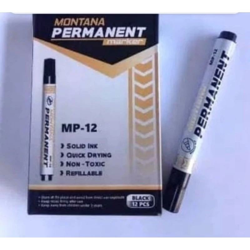 

(1 pcs) spidol permanent montana satuan