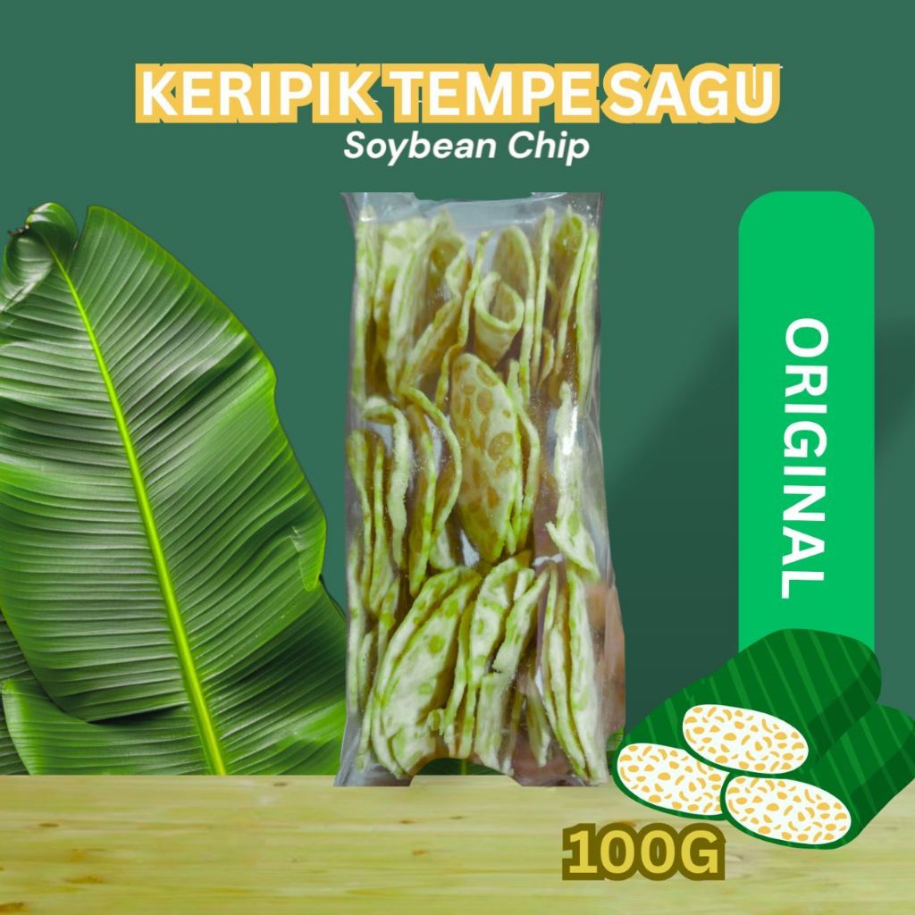 

Keripik Tempe Sagu 100g