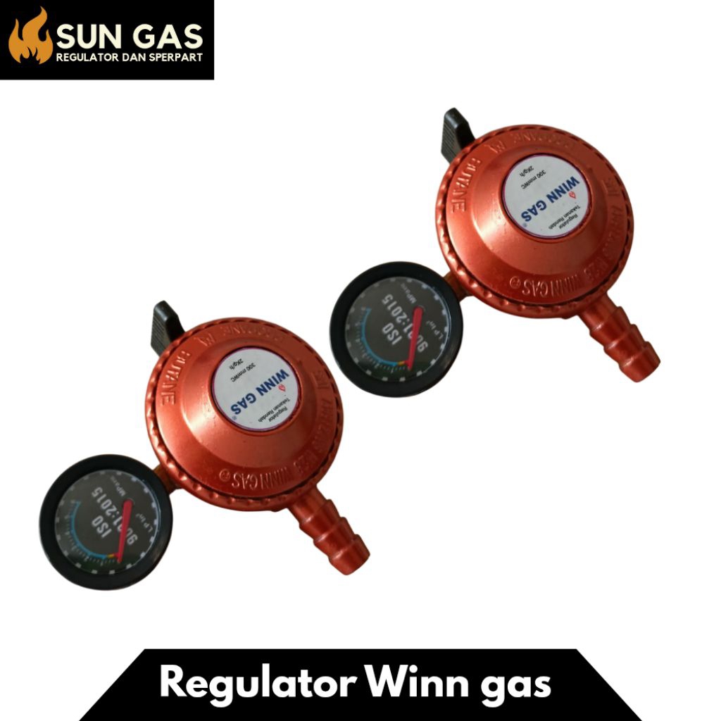 Regulator kompor gas winn tekva-regulator Winn gas tekanan rendah-regulator kompor gas tekva