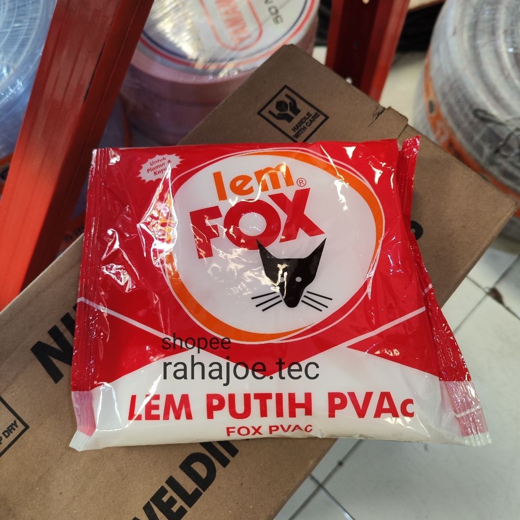 

FOX Lem Putih 700 gram Bungkus Merah Lem Kayu PVAC