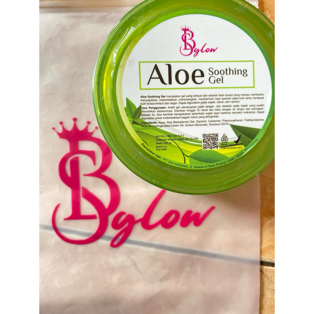 Aloe Soothning Gel Sb glow