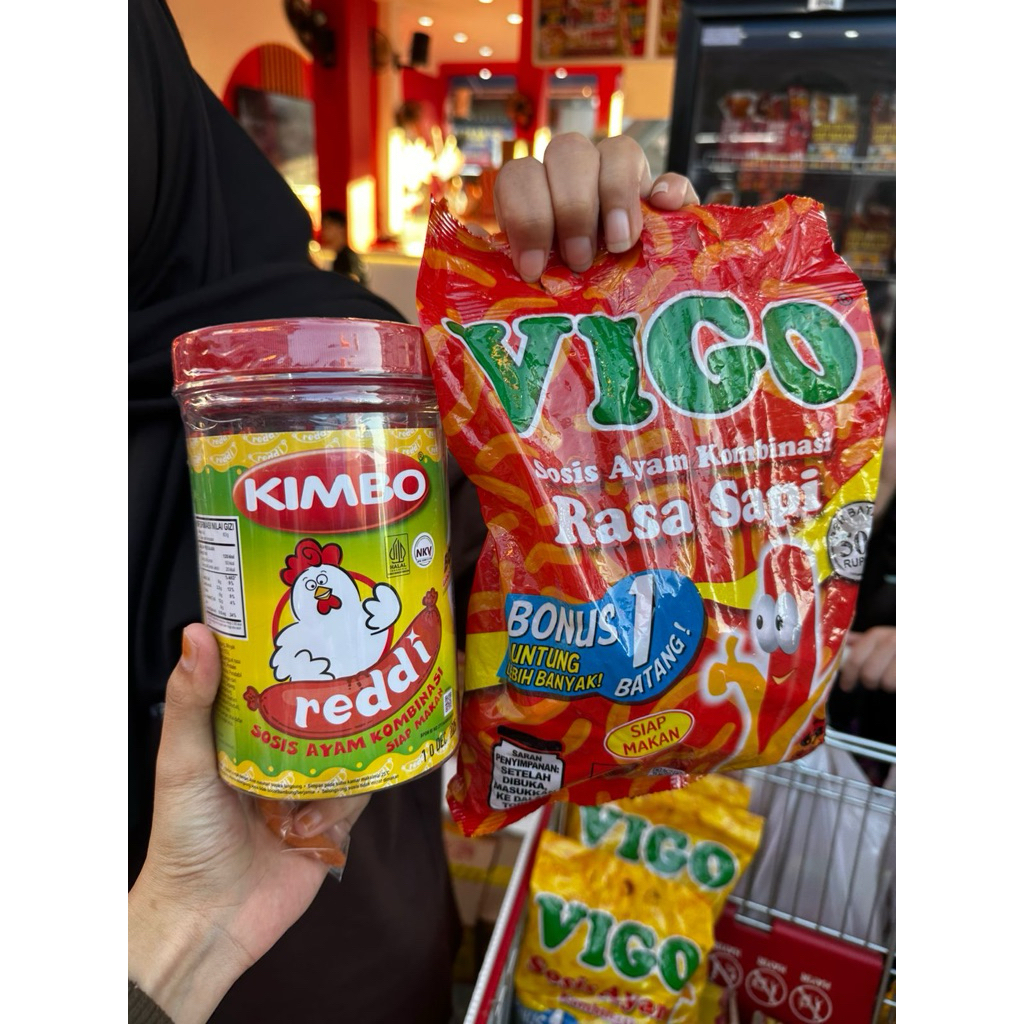 

pakest sosis kimbo dan vigo siap makan