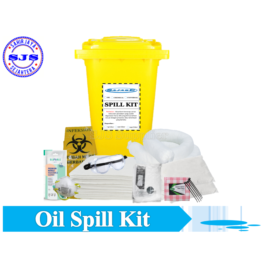 Oil Spill Kit 75 Liter OIL SPILL RESPONSE KIT 75 Liter